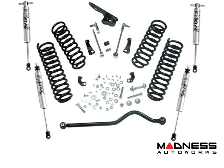 Jeep Wrangler JK Lift Kit - Superlift - 4" - w/ Fox Shocks - 2DR - `07-`18